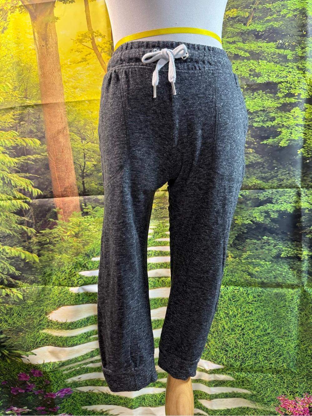 867-New York Laundry Charcoal Gray Kids Drawstring Joggers